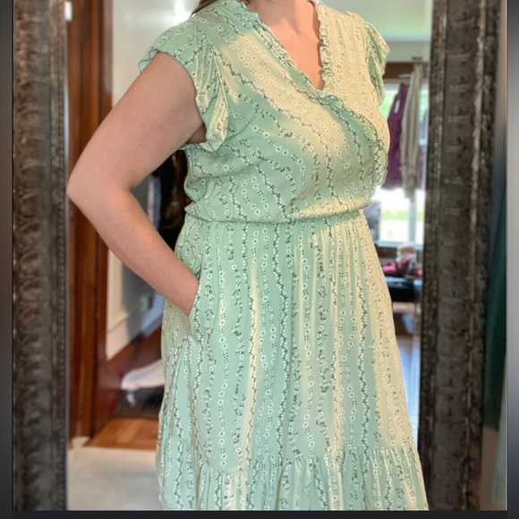 Haptics by Holly Harper Boutique Brand Midi Floral Dress - Picture 2 of 13